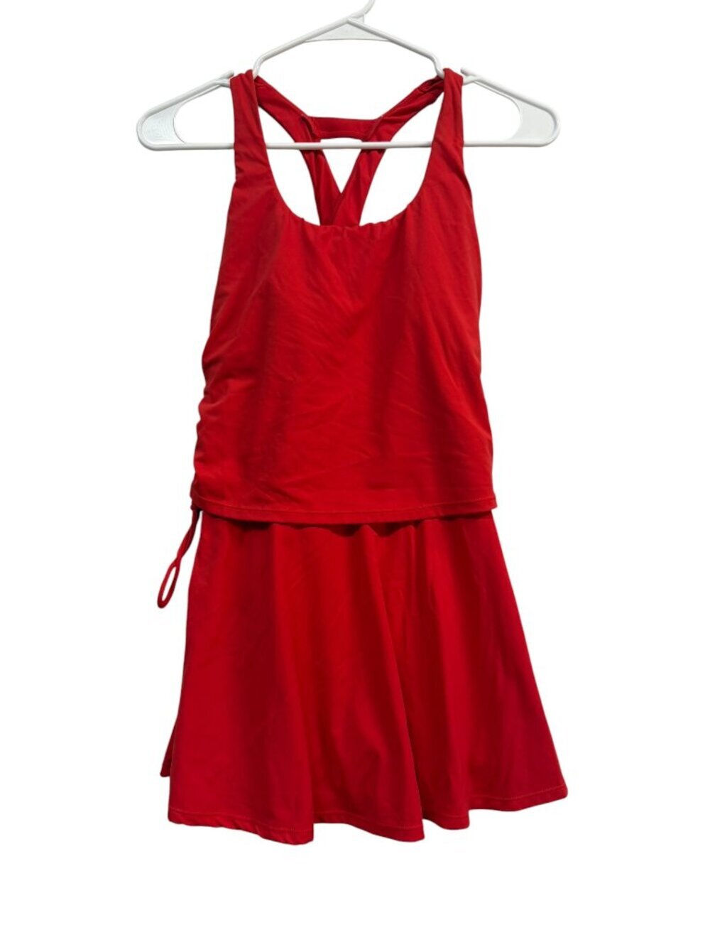 HALARA Red Racerback Mini Dress